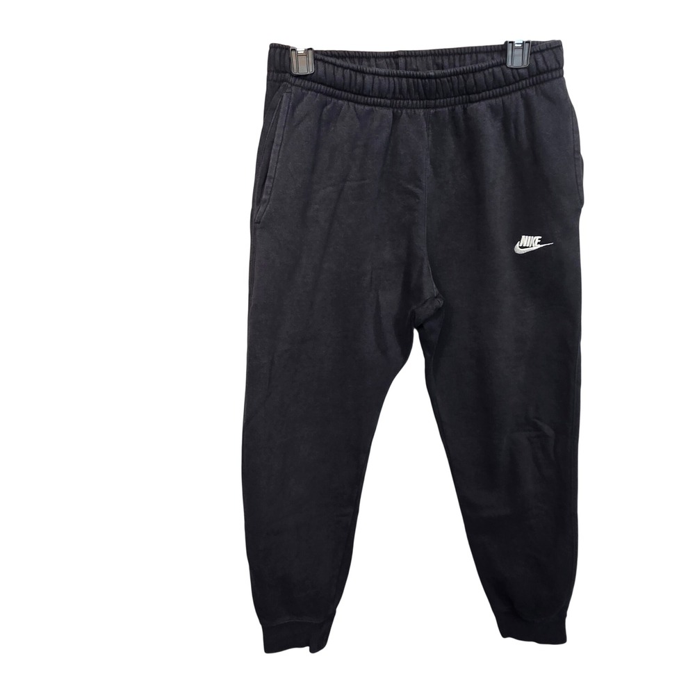 Nike Sportswear Club Fleece Joggers Mens Small Black BV2671-010 Sweatpants